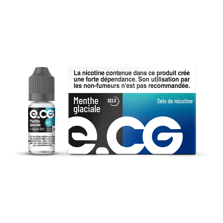 E-liquide e-CG Menthe glaciale à Reims | Bar Tabac du Rond Point