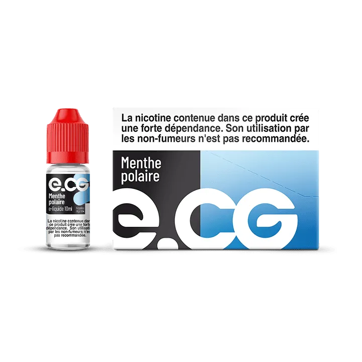 E-liquide e-CG Menthe polaire à Reims | Bar Tabac du Rond Point