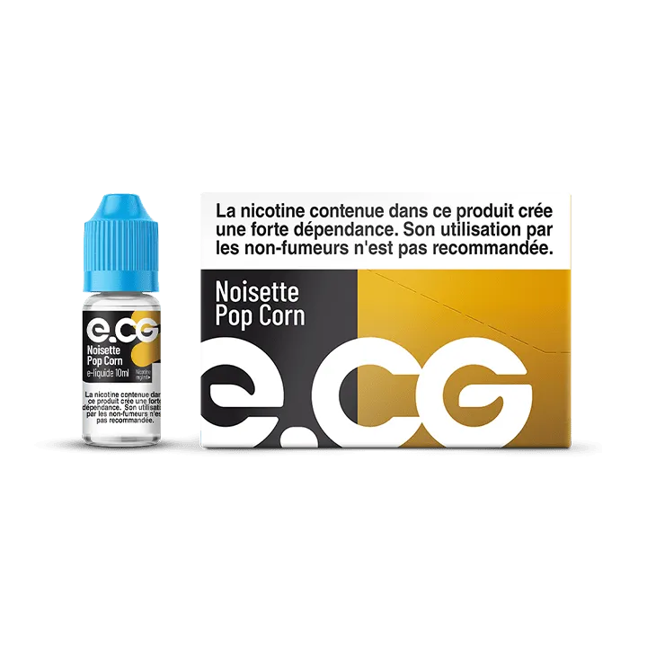 E-liquide e-CG Noisette Pop-corn à Reims | Bar Tabac du Rond Point