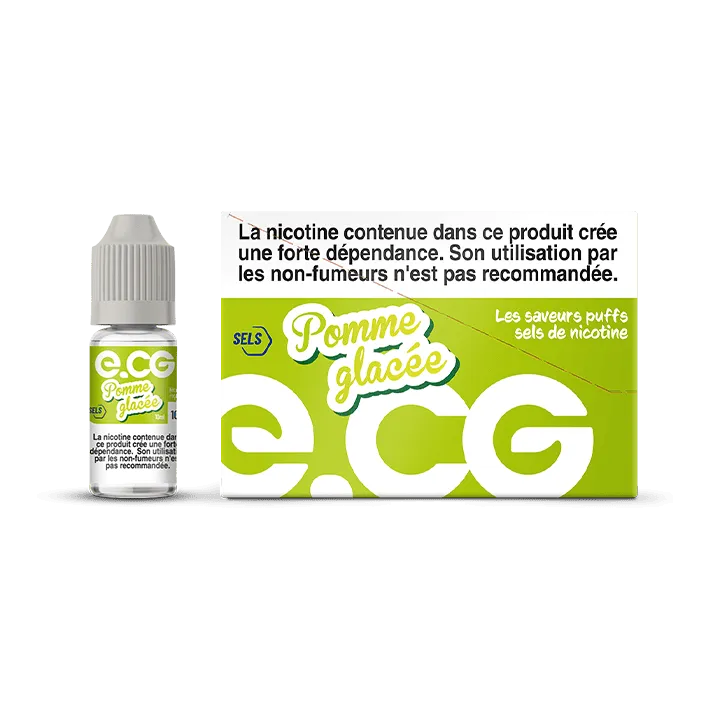 E-liquide e-CG Pomme glacée à Reims | Bar Tabac du Rond Point