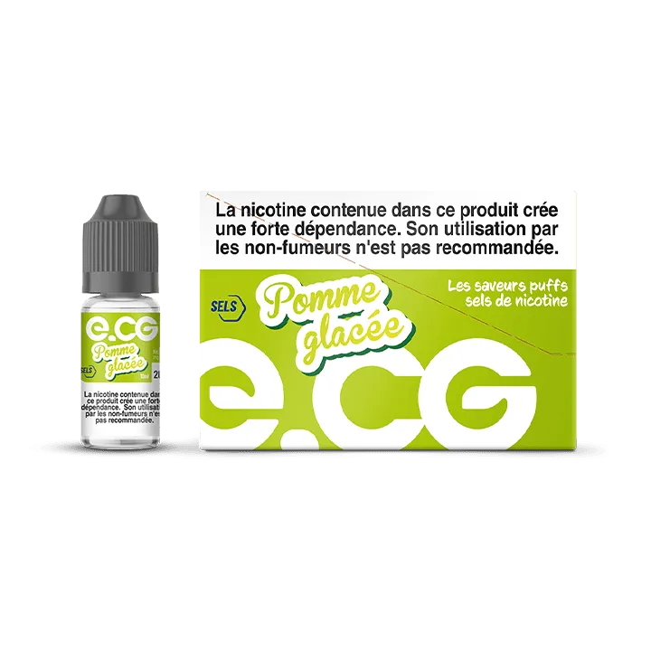 E-liquide e-CG Pomme glacée à Reims | Bar Tabac du Rond Point