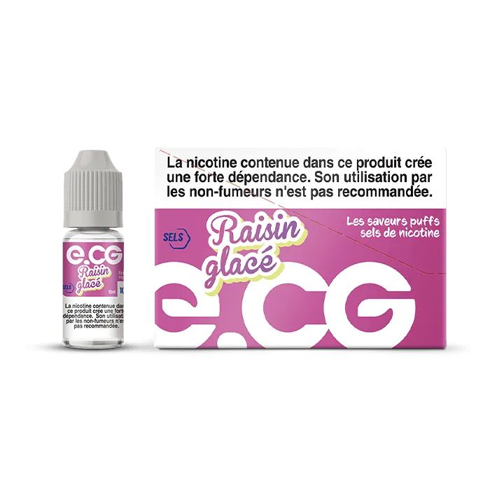 E-liquide e-CG Raisin glacé à Reims | Bar Tabac du Rond Point