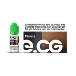 E-liquide e-CG Réglisse à Reims | Bar Tabac du Rond Point