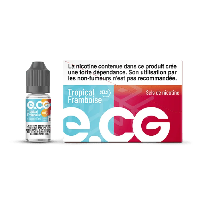 E-liquide e-CG Tropical Framboise à Reims | Bar Tabac du Rond Point
