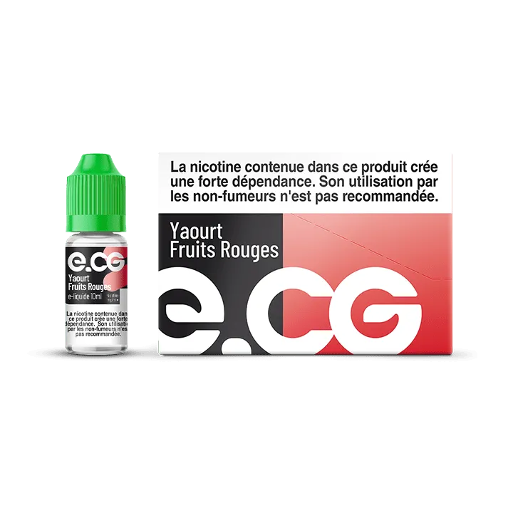 E-liquide e-CG Yaourt fruits rouges à Reims | Bar Tabac du Rond Point