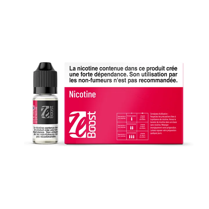 E-liquide e-CG Ze Boost nicotine classique à Reims | Bar Tabac du Rond Point