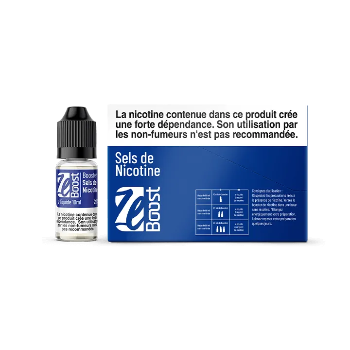 E-liquide e-CG Ze Boost sels de nicotine à Reims | Bar Tabac du Rond Point