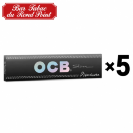 Feuilles à rouler OCB Premium Slim - lot de 5 carnets