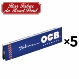 Feuilles à rouler OCB Ultimate Slim - lot de 5 carnets