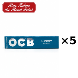 Feuilles à rouler OCB X-PERT Slim Fit - lot de 5 carnets